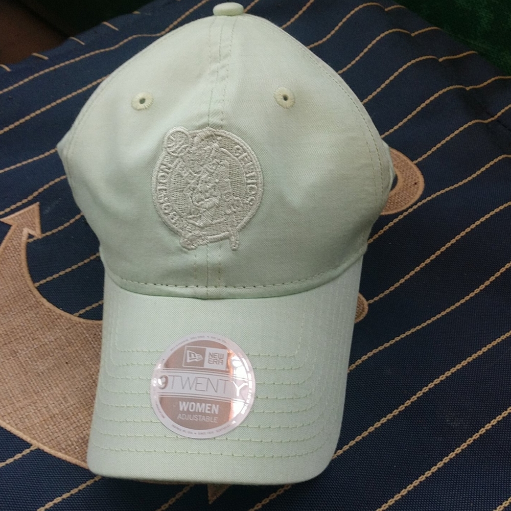 Women's Pastel Lime Green Boston Celtics Hat
